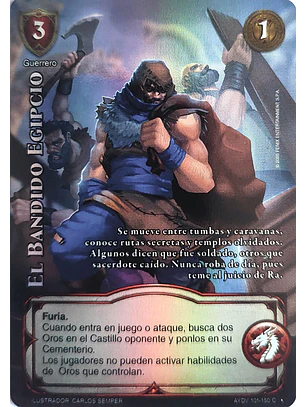 El Bandido Egipcio (Vigilantes - Cortesana Foil)