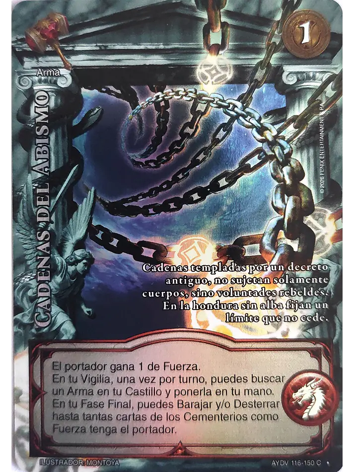 Cadenas del Abismo (Vigilantes - Cortesana Foil) 1