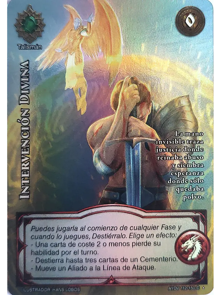 Intervención Divina (Vigilantes - Cortesana Foil) 1