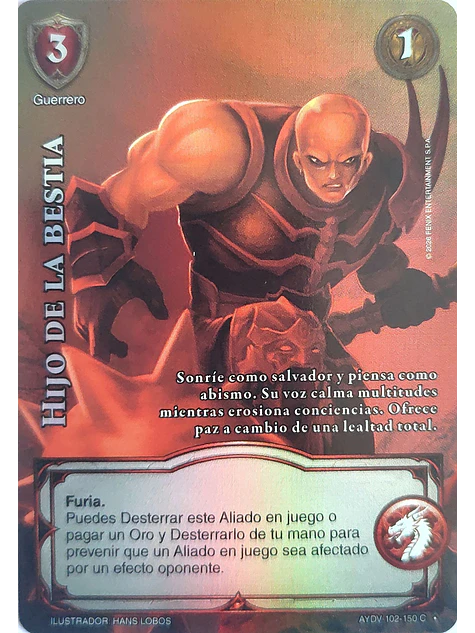 Hijo de la Bestia (Vigilantes - Cortesana Foil) 1