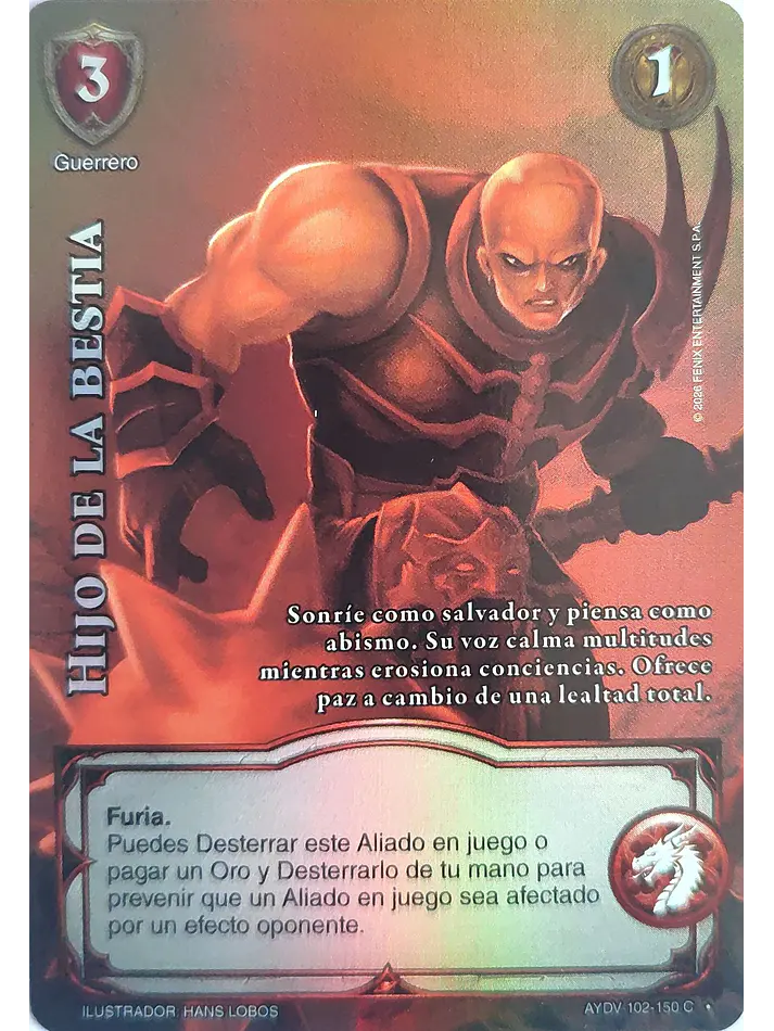 Hijo de la Bestia (Vigilantes - Cortesana Foil) 1