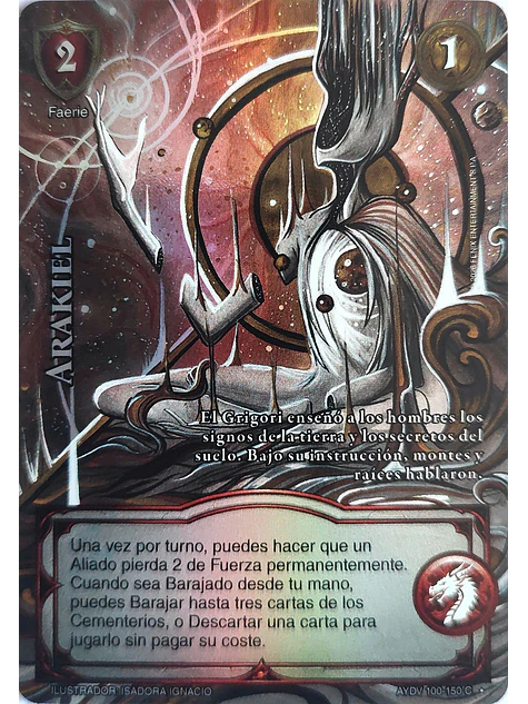 Arakiel (Vigilantes - Cortesana Foil) 1
