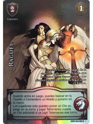 Raguel (Vigilantes - Cortesana Foil)