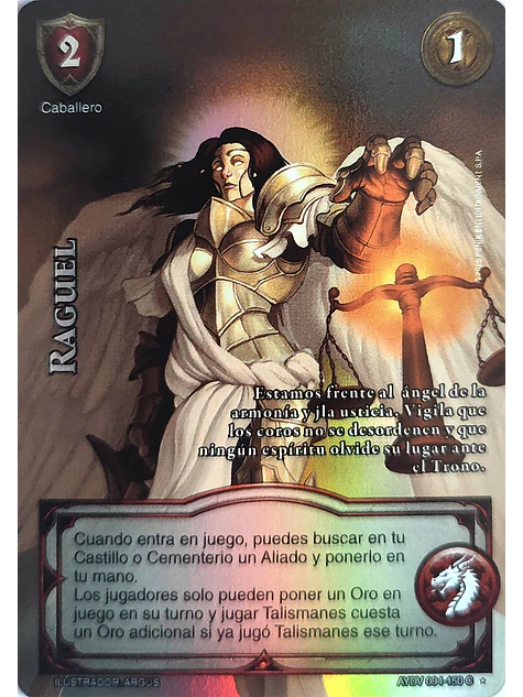 Raguel (Vigilantes - Cortesana Foil) 1