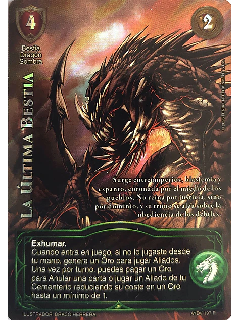 La Última Bestia (Kit Profecías) 1