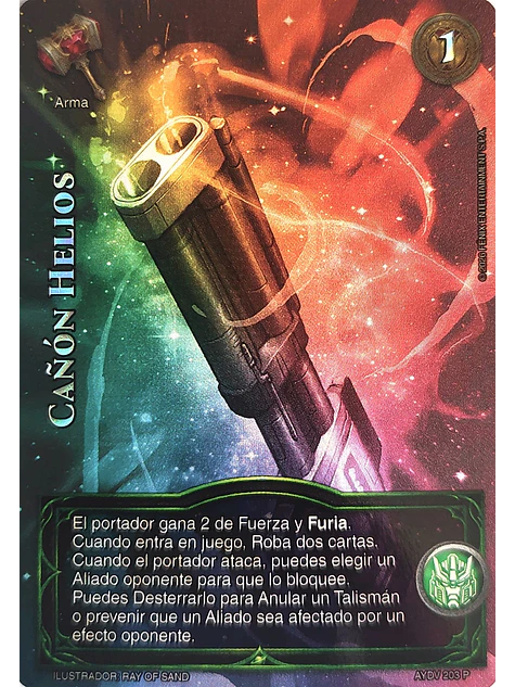 Cañón Helios (Kit Profecías) 1