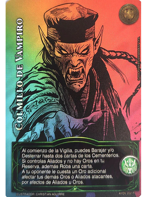 Colmillo de Vampiro (Kit Profecías) 1
