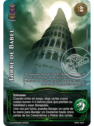 Torre de Babel (Kit Profecías)