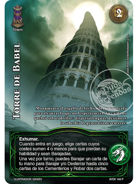 Torre de Babel (Kit Profecías) 1