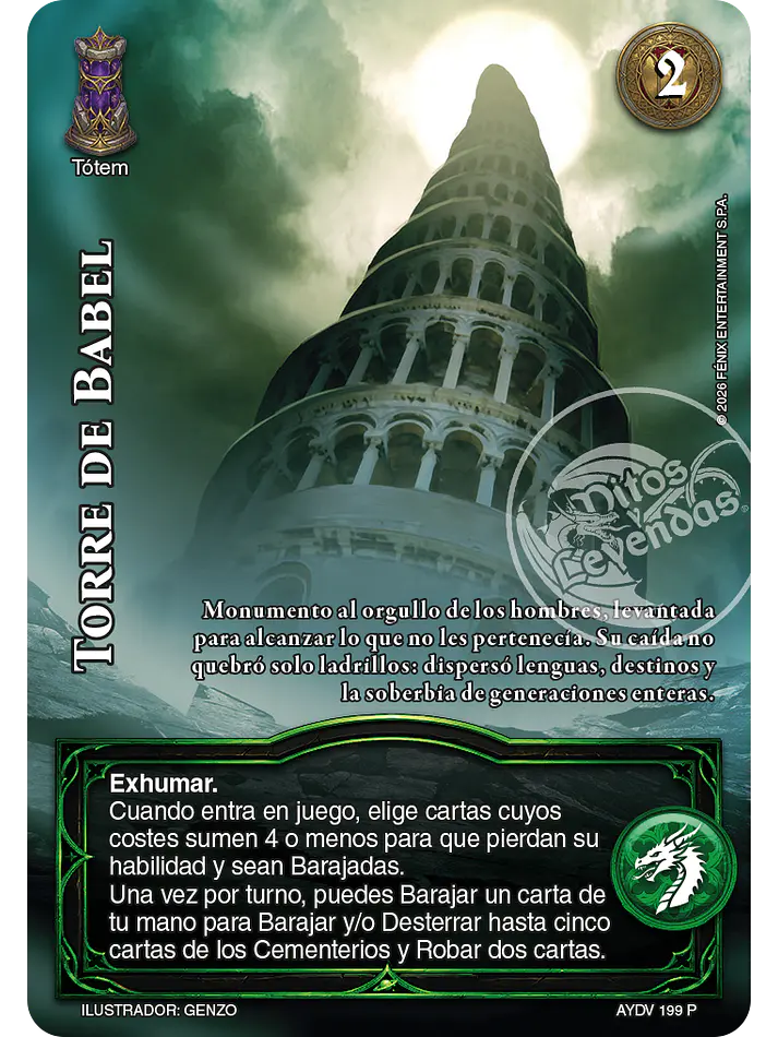 Torre de Babel (Kit Profecías) 1