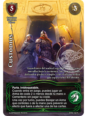 Custodios (Kit Profecías)