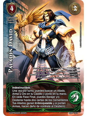 Paladín David (Kit Profecías)