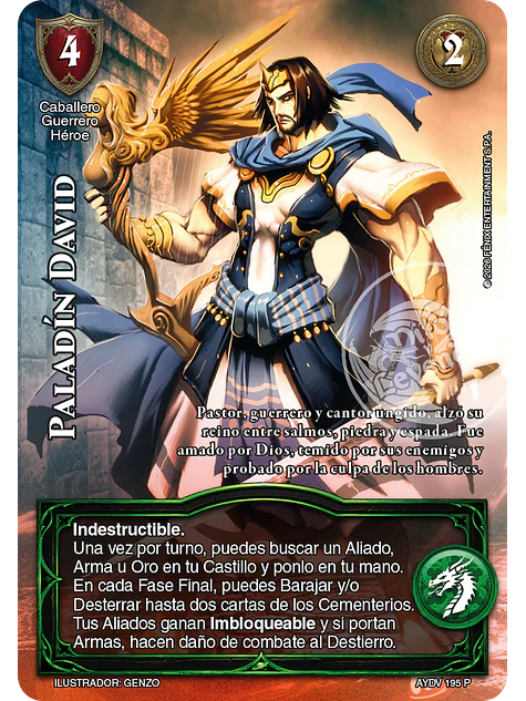 Paladín David (Kit Profecías) 1
