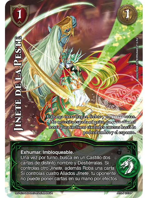Jinete de la Peste (Buy a Box - Display Vigilantes) 1