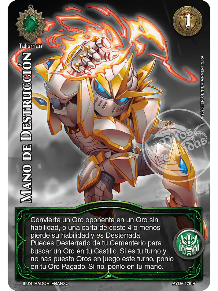 Mano de Destrucción (Kit de Batalla - Serafín / Belial) 1