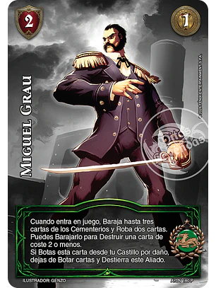 Miguel Grau (Kit de Batalla - Serafín / Belial)