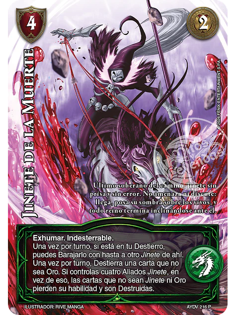 Jinete de la Muerte (Buy a Box - Display Vigilantes) 1