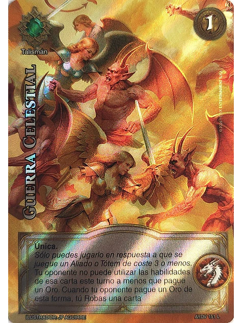 Guerra Celestial (Vigilantes - Legendaria) 1