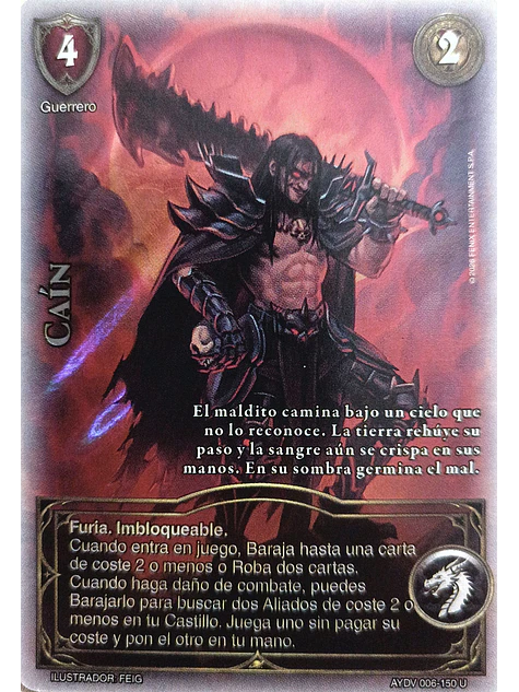 Caín (Vigilantes - Ultra Real) 1