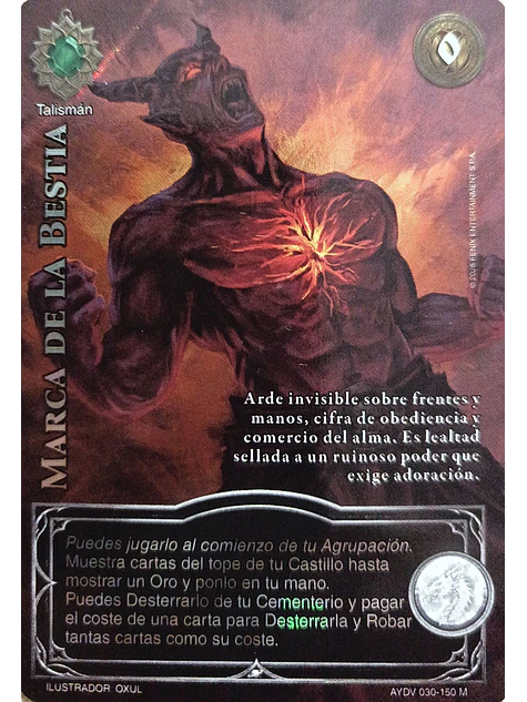 Marca de la Bestia (Vigilantes - Mega Real) 1