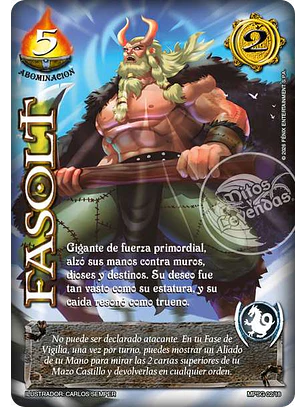 Fasolt (MP3 - Locura de Dragón)