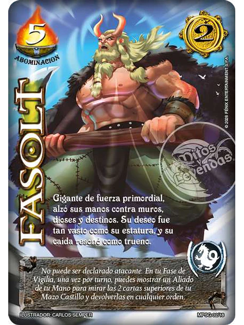 Fasolt (MP3 - Locura de Dragón) 1