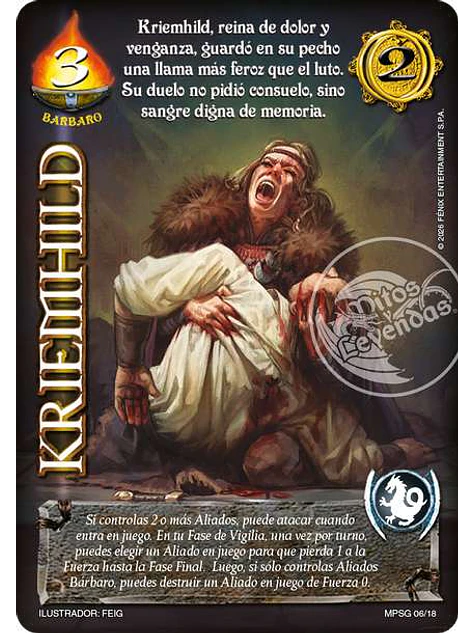 Kriemhild (MP3 - Locura de Dragón) 1