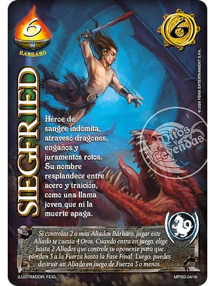 Siegfried (MP3 - Locura de Dragón)