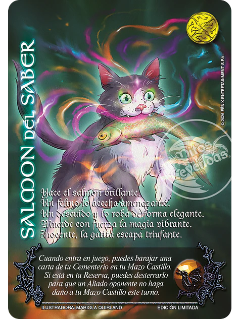Salmón del Saber (Gatos - Promocional) 1