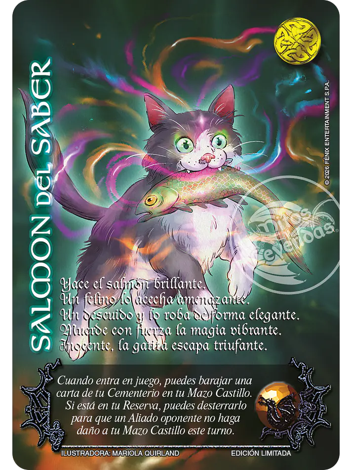 Salmón del Saber (Gatos - Promocional) 1