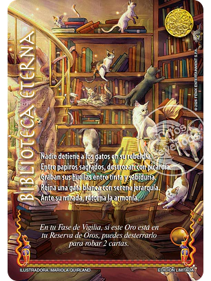 Biblioteca eterna (Gatos - Promocional)