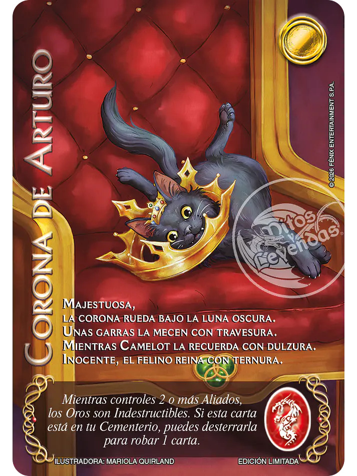 Corona de Arturo (Gatos - Promocional) 1