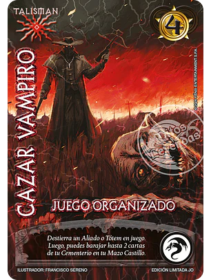 Cazar Vampiro (Juego Organizado)