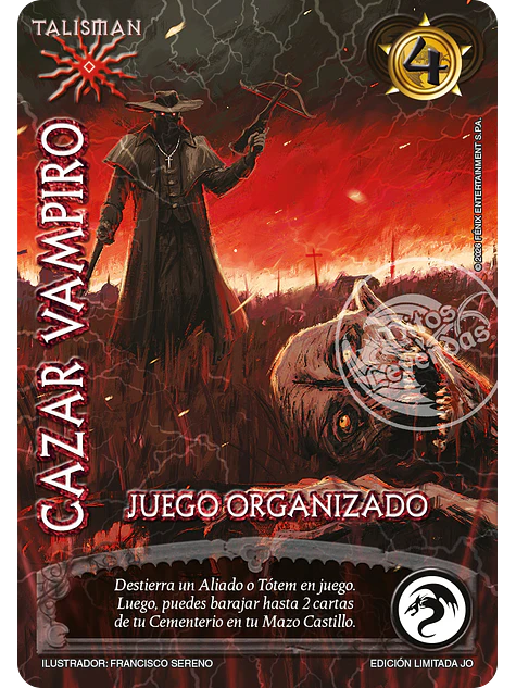 Cazar Vampiro (Juego Organizado) 1