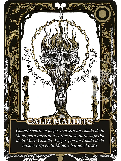 Caliz Maldito (LPB 4.0 - Secreta) 1