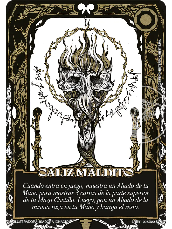 Caliz Maldito (LPB 4.0 - Secreta) 1