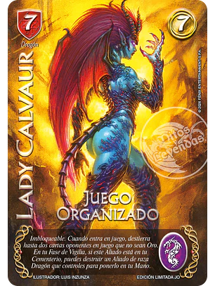 Lady Calvaur (Juego Organizado)