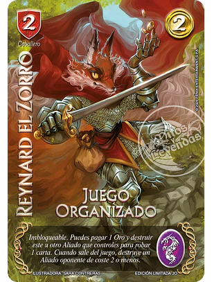 Reynard el Zorro (Juego Organizado)