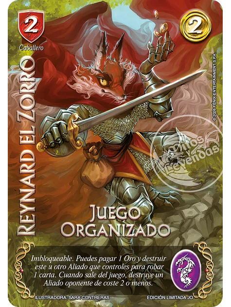 Reynard el Zorro (Juego Organizado) 1