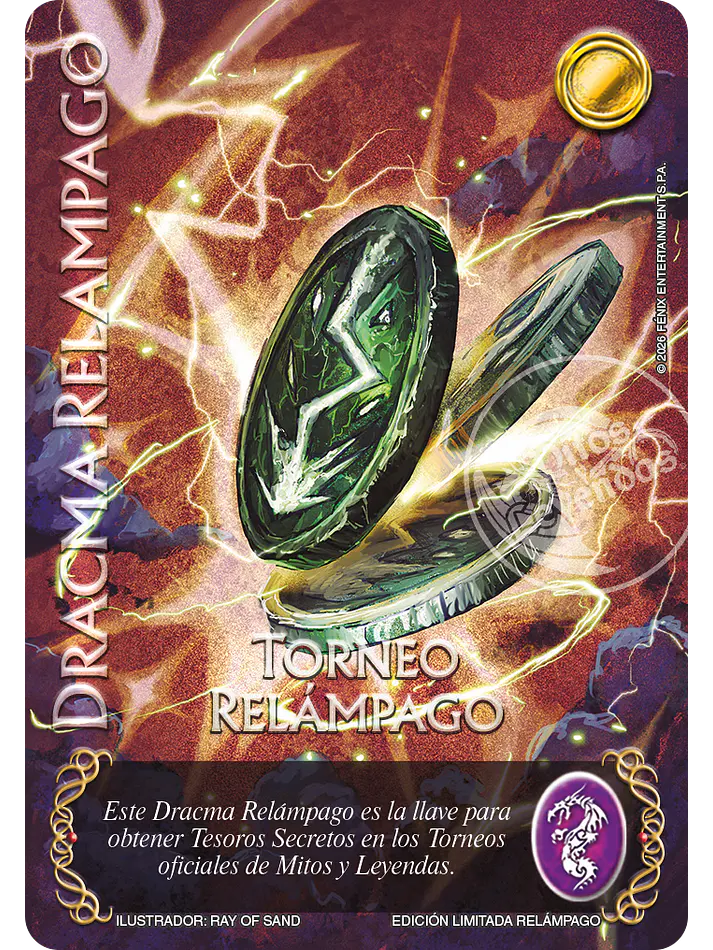 Dracma Relámpago (Promocional - Relámpago PB) 1