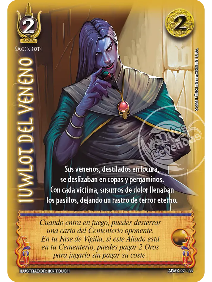 Iuwlot del Veneno (Relatos de Ra - Sacerdote) 1