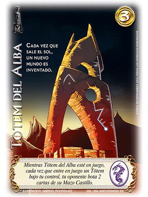 Tótem del Alba (Campaña Colección TKIT26)