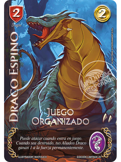 Draco Espino (Juego Organizado) 1