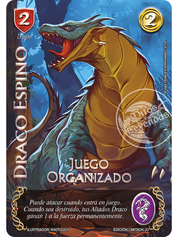 Draco Espino (Juego Organizado) 1