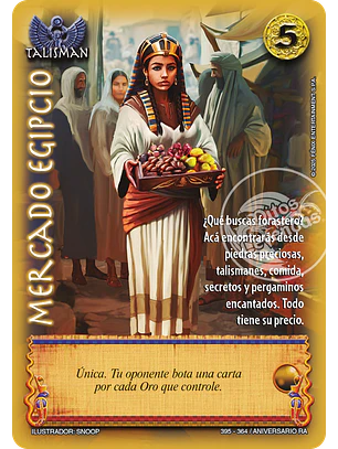 Mercado Egipcio (Campaña Colección TKIT26)