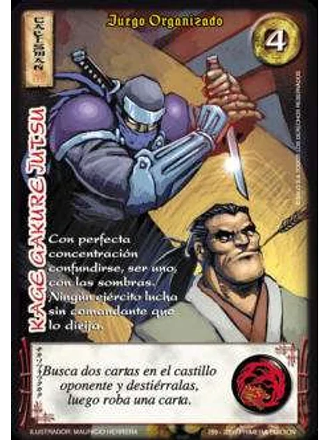 Kage Gakure Jutsu (Juego Organizado) 1