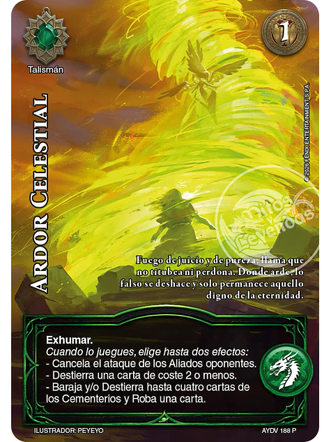 Ardor Celestial (Kit de Batalla - Serafín) 1