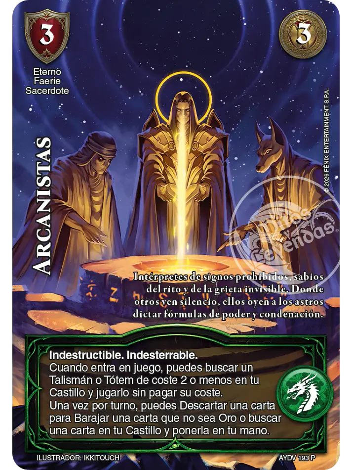 Arcanistas (Kit Profecías) 1