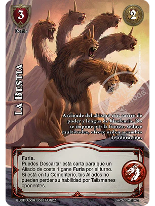 La Bestia (Vigilantes - Cortesana Foil)