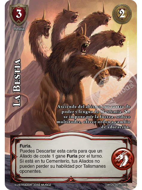 La Bestia (Vigilantes - Cortesana Foil) 1
